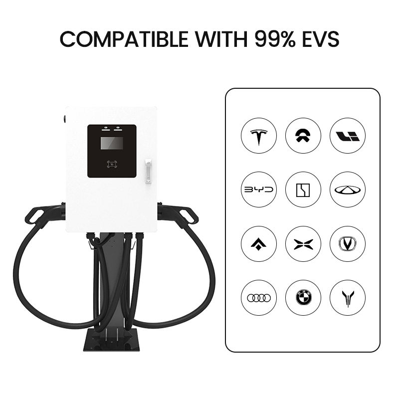 Dc Fast Charger 30Kw Wallbox Commercial - DC EV Charging Station 30kW Wallbox