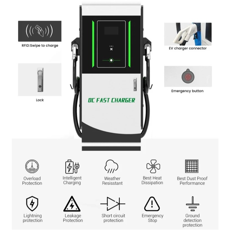 EV Charging Station DC 30kW Wa - Dc Fast Charger 30Kw Wallbox Commercial 评论和价格